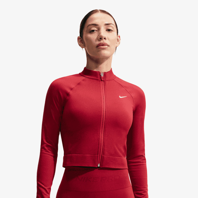 Nike W NP DF SMLS FZ MIDLAYER WT 
