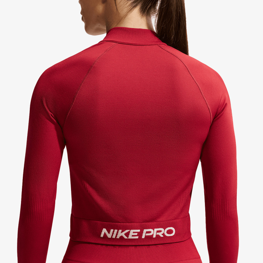 Nike W NP DF SMLS FZ MIDLAYER WT 