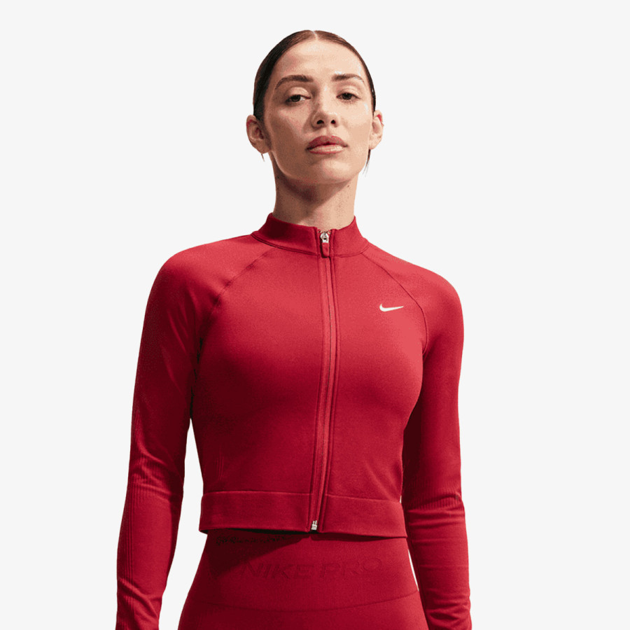 Nike W NP DF SMLS FZ MIDLAYER WT 