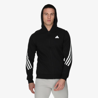 adidas Mikina s kapucňou Future Icons 3-Stripes Full Zip 