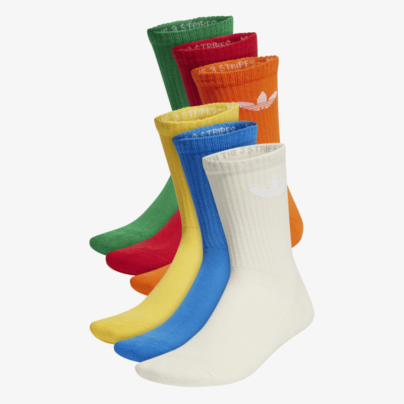 adidas Ponožky Trefoil Cushion Crew (6 párov) 