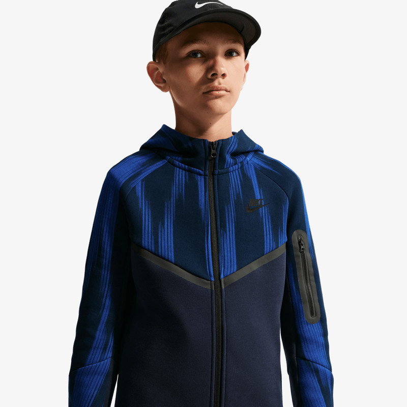 Nike B NSW TCH FLC FZ AOP 