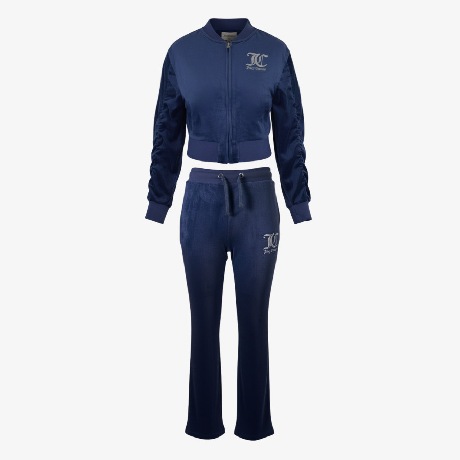 Juicy Couture VELOUR BOMBER & BOOTCUT JOG SET 