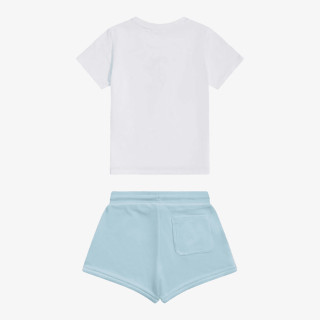 Juicy Couture JC Logo Tee & Velour Short Set 
