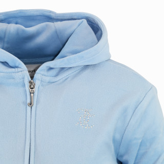 Juicy Couture DIAMANTE VELOUR ZIP THROUGH & BOOTCUT JO 