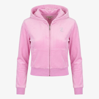 Juicy Couture DIAMANTE VELOUR ZIP THROUGH & BOOTCUT JO 