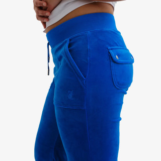 Juicy Couture STRAIGHT LEG TRACK PANT WITH POCKET 