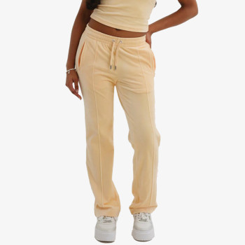 JUICY COUTURE VELOUR TRACK PANT WITH DIAMANTE BRANDIN 