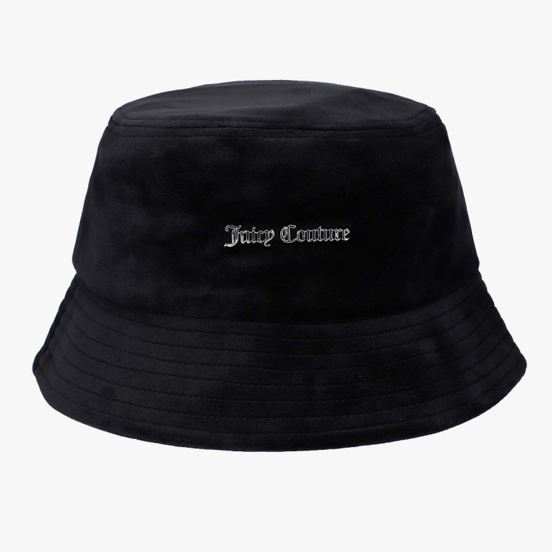Juicy Couture ELLIE VELOUR BUCKET HAT 