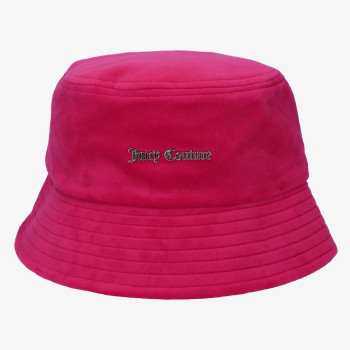 JUICY COUTURE ELLIE VELOUR BUCKET HAT 