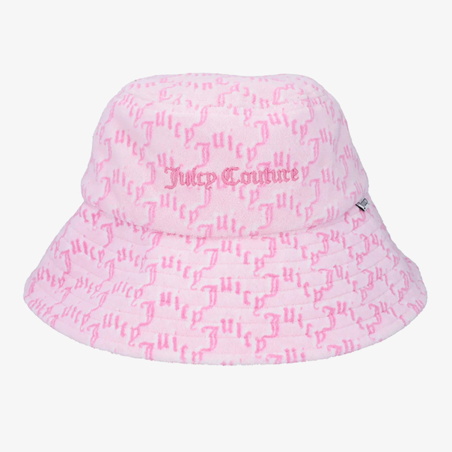 Juicy Couture TOWELLING LONG BRIM BUCKET HAT 