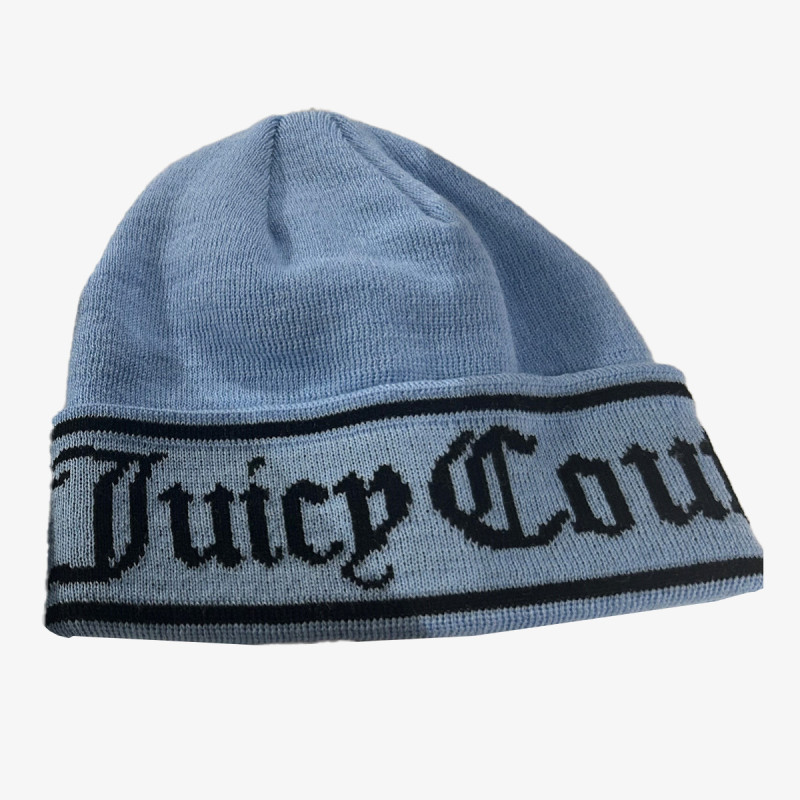 Juicy Couture INGRID FLAT KNIT BEANIE 
