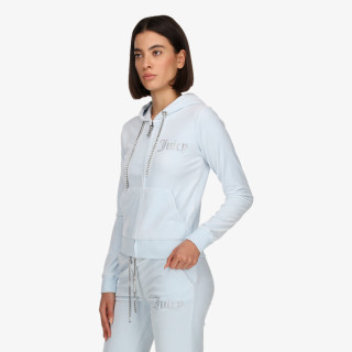 Juicy Couture DIAMANTE TRIM ROBERTSON HOODIE 