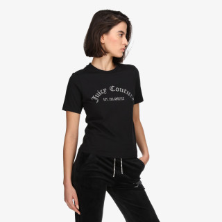 Juicy Couture ARCHED DIAMANTE NOAH T-SHIRT 