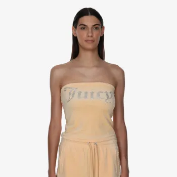 JUICY COUTURE VELOUR BANDEAU BOOB TUBE 
