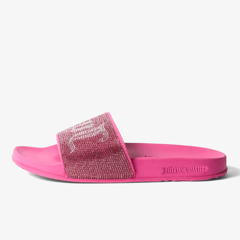 Juicy Couture DIAMANTE BRANDED SLIDE 