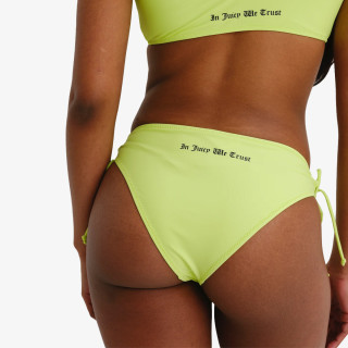 Juicy Couture LYCRA BIKINI SET WITH LATTICE DETAILING 