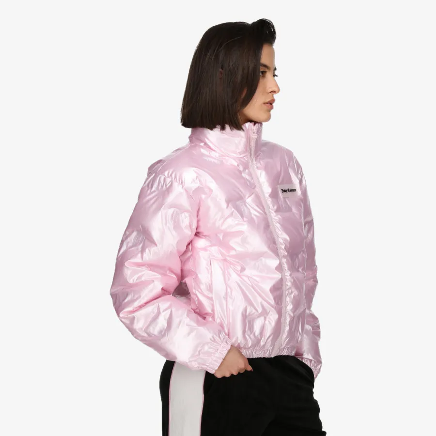 JUICY COUTURE MADELINE DEBOSSED PUFFER JACKET 