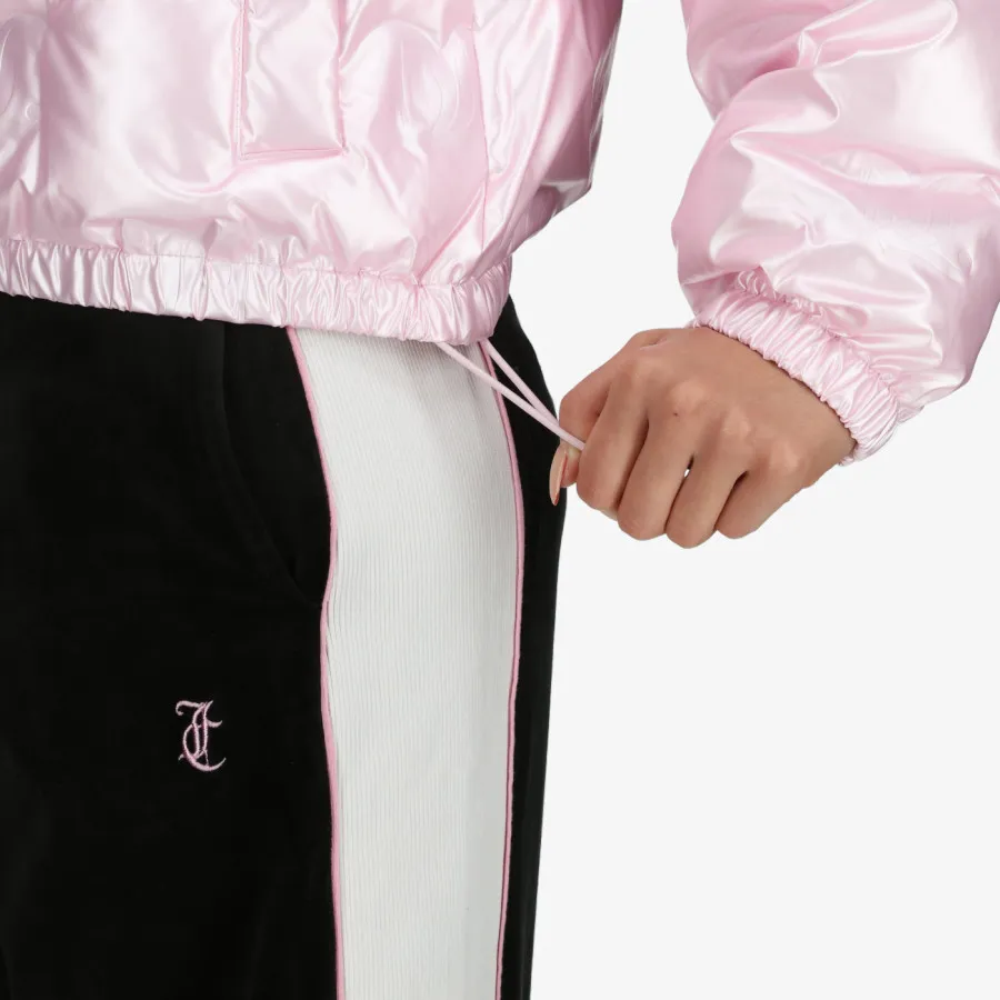 JUICY COUTURE MADELINE DEBOSSED PUFFER JACKET 