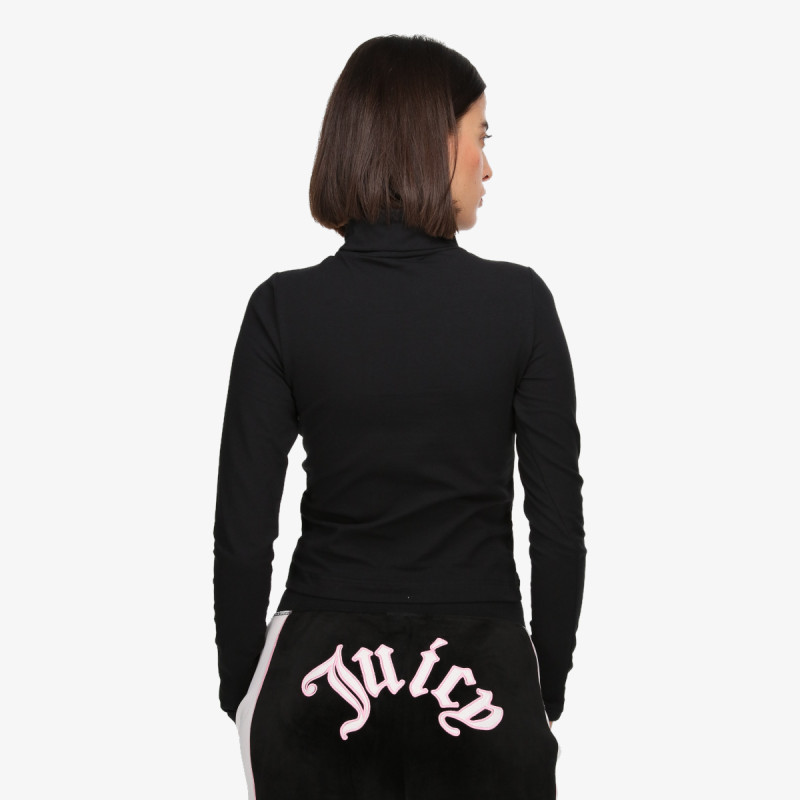Juicy Couture VIRGO DIAMANTE ROLL NECK TOP 