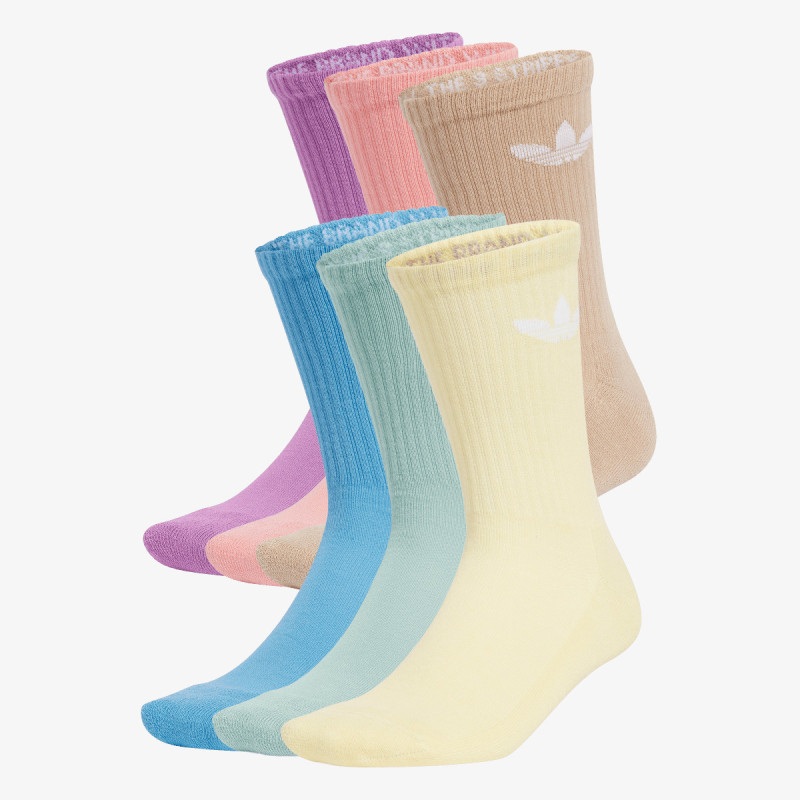 adidas Ponožky Trefoil Cushion Crew (6 párov) 