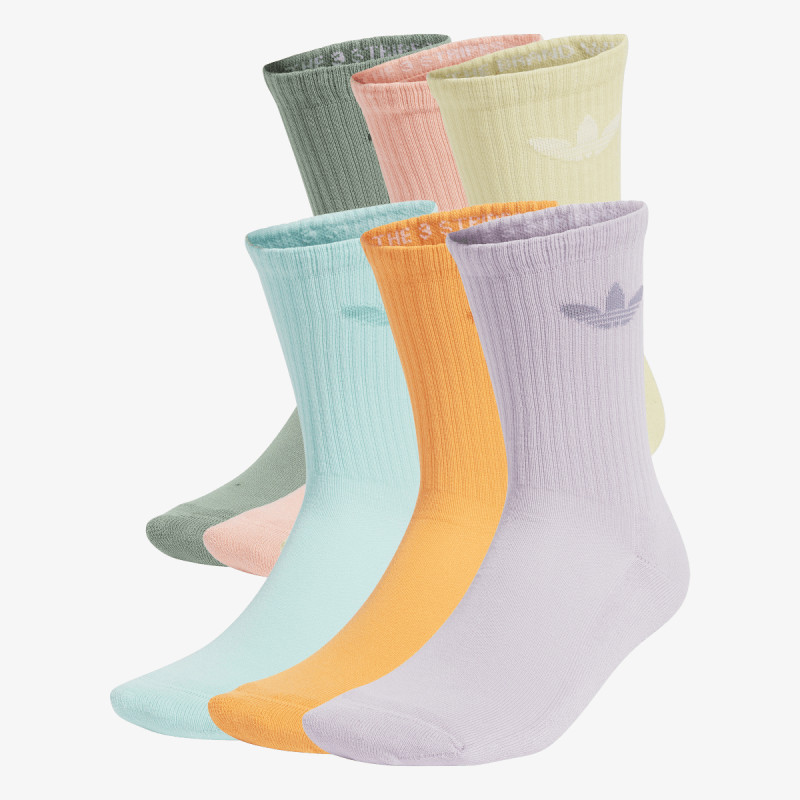 adidas Ponožky Trefoil Cushion Crew (6 párov) 
