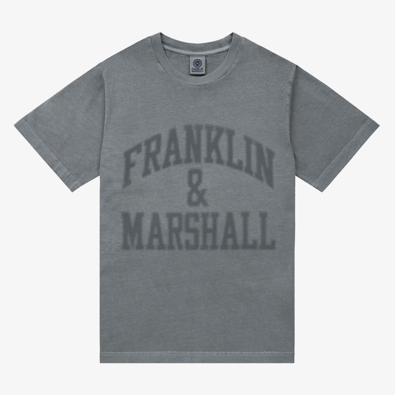 Franklin & Marshall OLD GMT DYED 24/1 JERSEY 