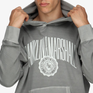 Franklin & Marshall OLD GMT DYED INTERLOCK FLEECE 