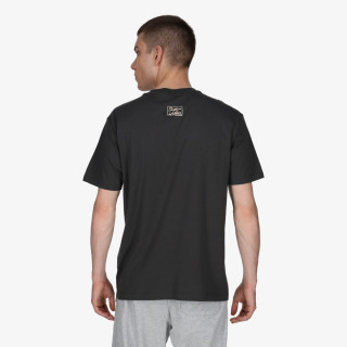 NEW BALANCE Hoops Cotton Jersey Short Sleeve T-shirt 