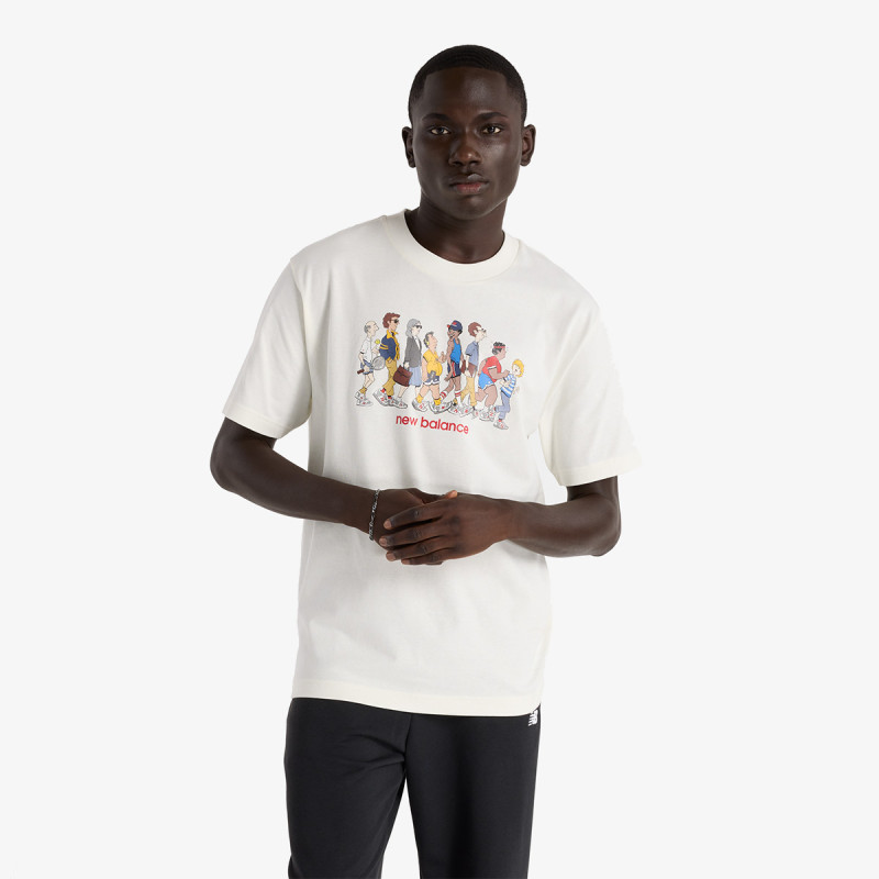 New Balance Athletics Relaxed Archive Walk T-Shirt 