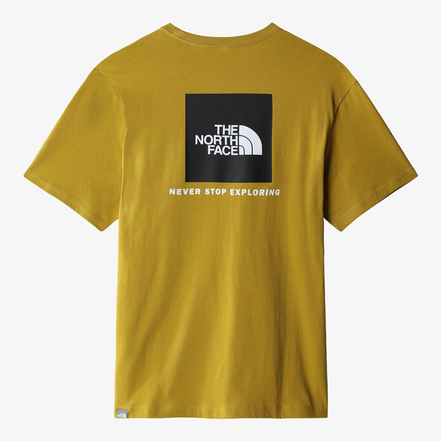 The North Face M S/S REDBOX TEE  - EU MINERAL GOLD 
