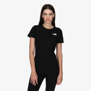 THE NORTH FACE W S/S RED BOX TEE TNF BLACK 