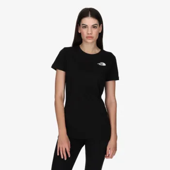 THE NORTH FACE W S/S RED BOX TEE TNF BLACK 