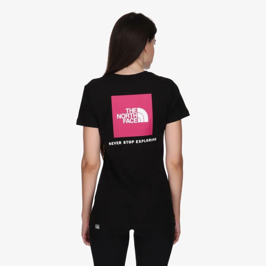 THE NORTH FACE W S/S RED BOX TEE TNF BLACK 