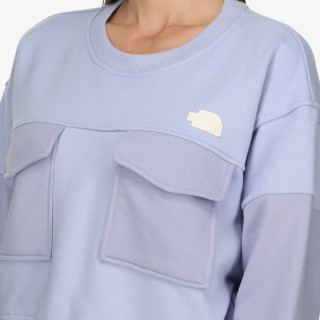 The North Face W TERRY OVERSIZED CROPPED CREW 