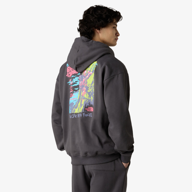 The North Face U EXPEDITION CELEBRATION OVERSIZED HOODI 