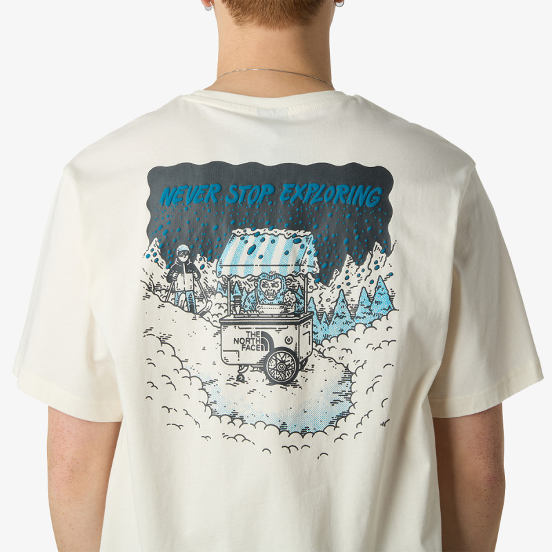The North Face U POWDER DAYS RELAXED S/S TEE-GRAPHIC 