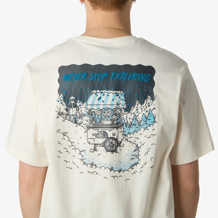 The North Face U POWDER DAYS RELAXED S/S TEE-GRAPHIC 