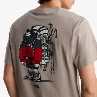 The North Face U GEAR UP GET OUT RLX SS TEE-GRAPHIC 