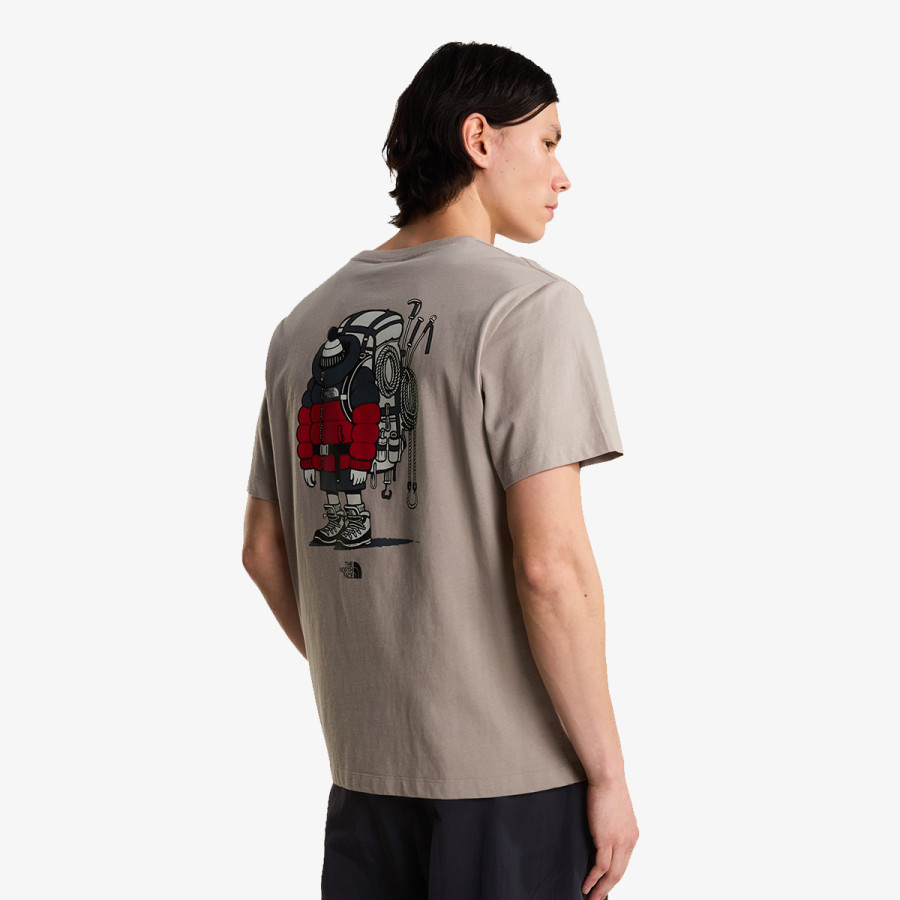The North Face U GEAR UP GET OUT RLX SS TEE-GRAPHIC 