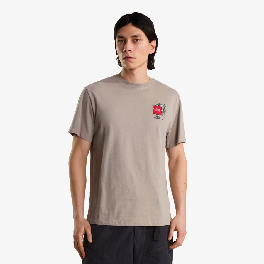 The North Face U GEAR UP GET OUT RLX SS TEE-GRAPHIC 
