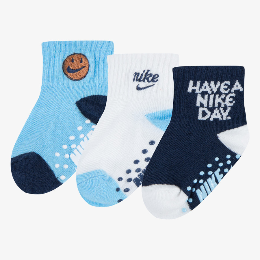 NIKE NHN 3PK BOYS GRIPPER SOCK 