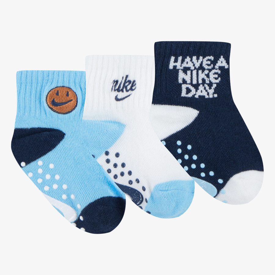 NIKE NHN 3PK BOYS GRIPPER SOCK 