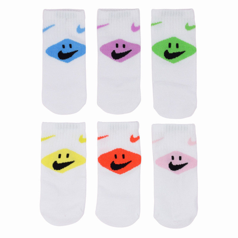 Nike NHN INFANT 6PK NIKE SMILEY ANK 