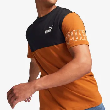 PUMA POWER COLORBLOCK TEE 