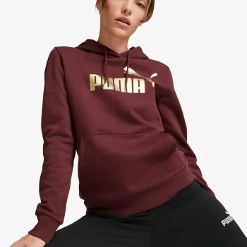 PUMA ESS+ METALLIC LOGO  HOODIE 