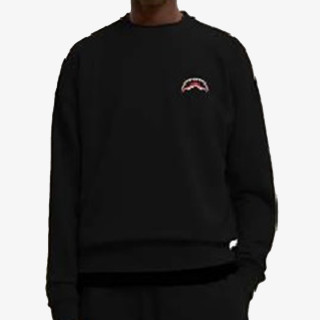 SPRAYGROUND BLOCK PARTY CREWNECK BLK
