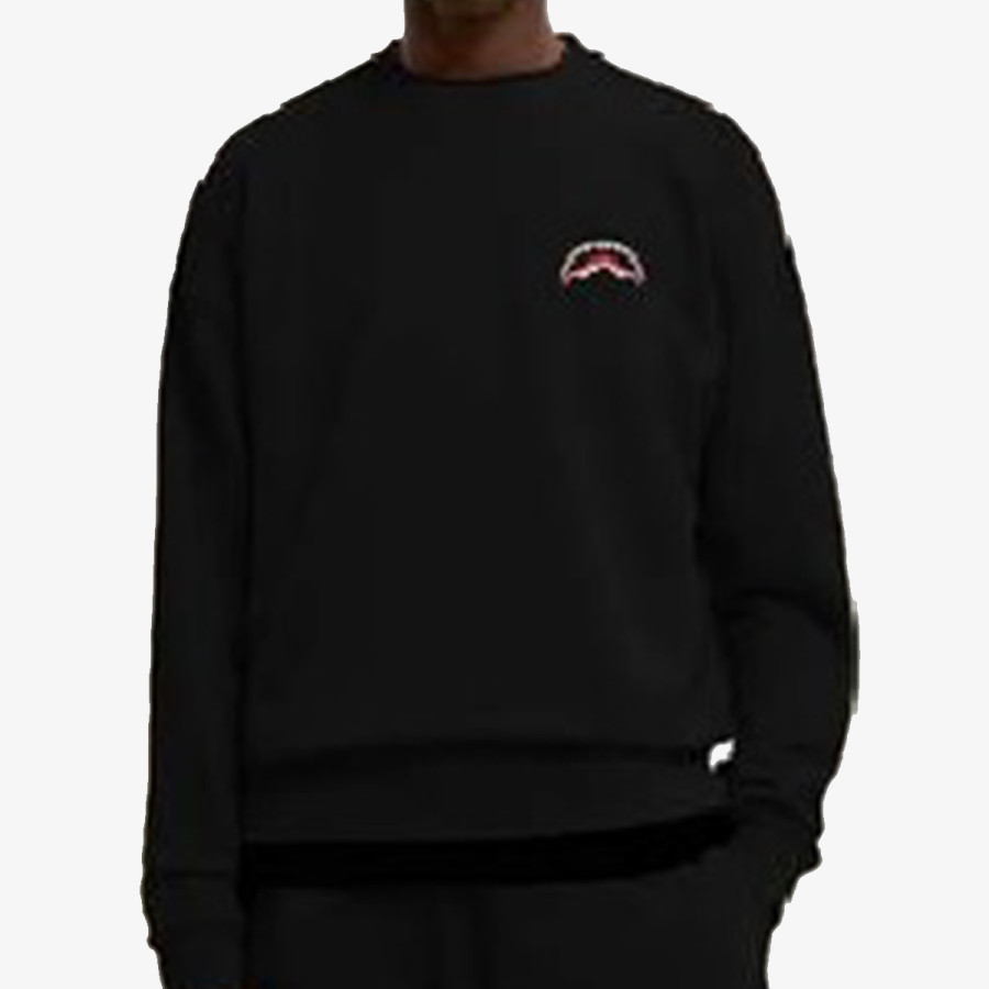 SPRAYGROUND BLOCK PARTY CREWNECK BLK