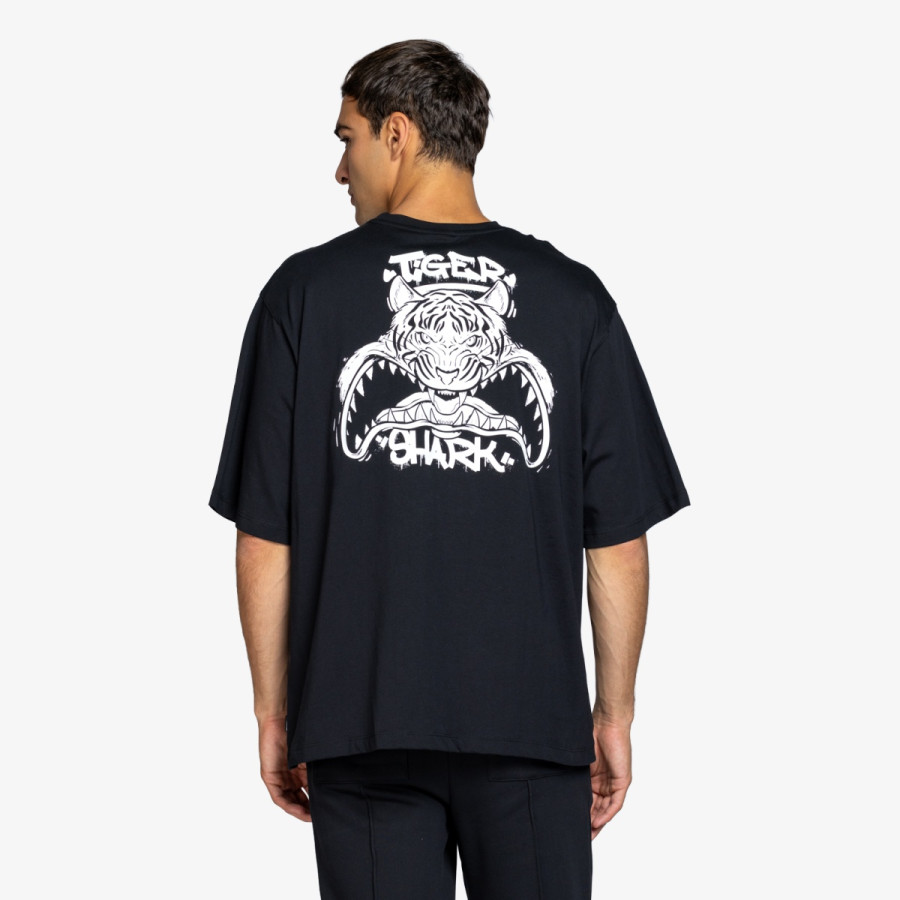 SPRAYGROUND TIGER SHARK BOXY T-SHIRT 