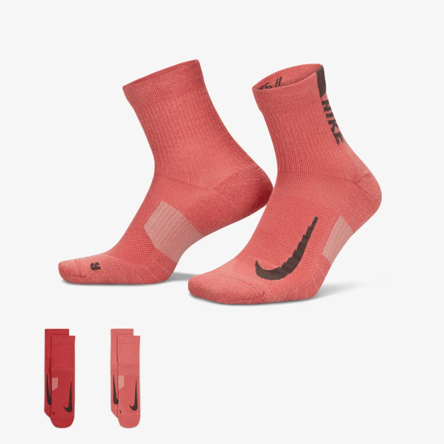 NIKE U NK MLTPLIER ANKLE 2PR - 144 